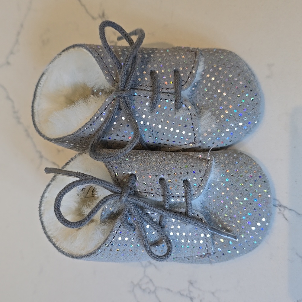 Jacadi Grey Suede Shoes